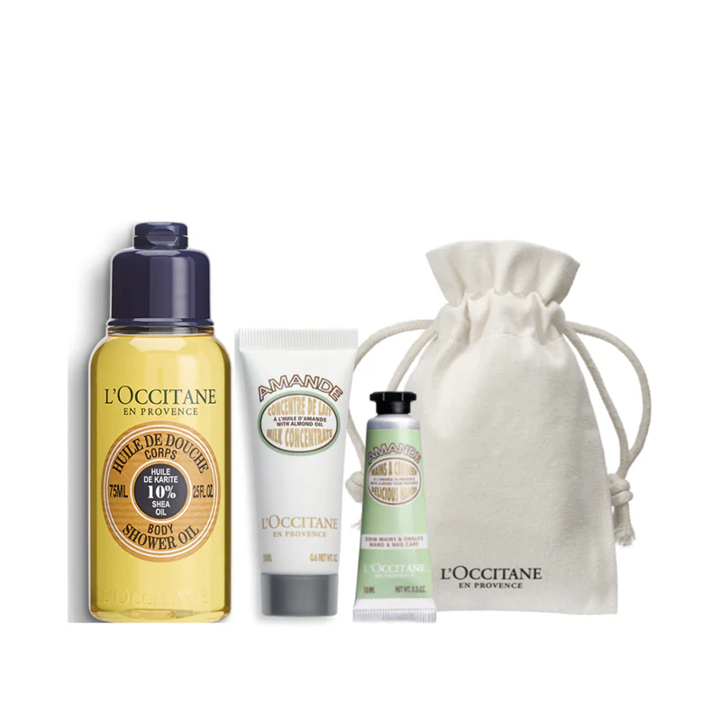 Almond Travel Set - PWP (New)