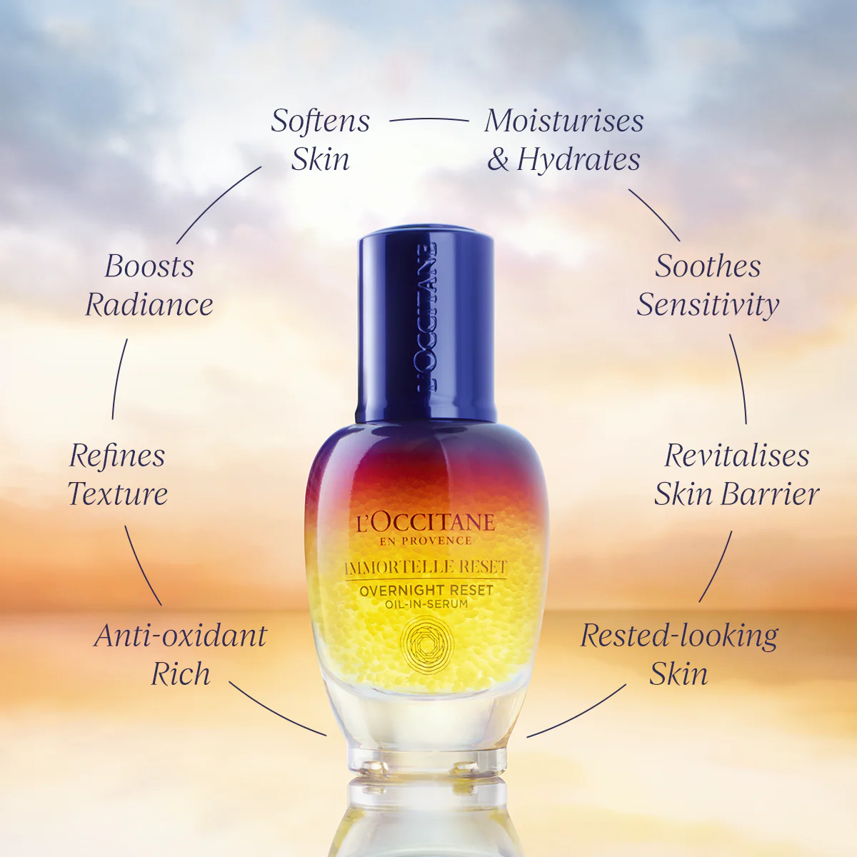 Immortelle Overnight Reset Oil-in-Serum - Image 9