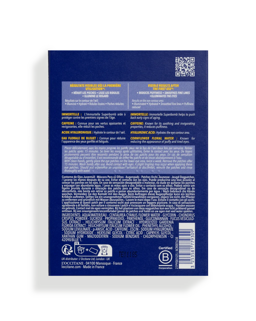 Immortelle Precieuse Eye Patches - Image 4